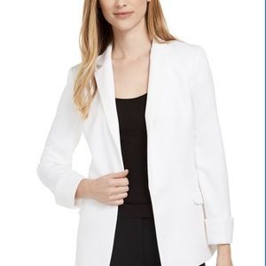 Calvin Klein NWT Open front buttonless blazer